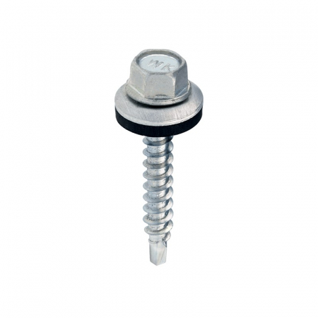 Suruburi autoforante - Surub autoforant pentru fixarea tablelor de otel pe suport de lemn, 4,8X35mm, ZINC - WFDOC-48035, Wrek-met KLIMAS