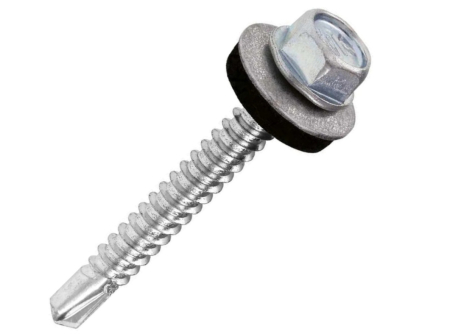 Surub autoforant pentru tabla, pe suport de lemn, 4.8x70mm, ZINC - 200 buc/cutie - WFDOC-48070, Wrek-met KLIMAS [3]