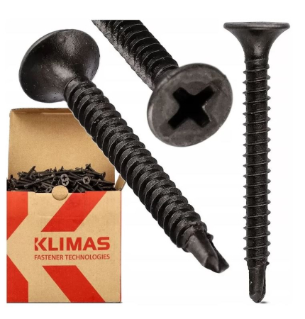 Surub gips-carton pentru metal, TN 3.5x55  - KSGM-35055, Klimas Wkret-met [7]