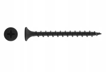 Surub pentru fixarea placilor de gips-carton pe suporturi din lemn, FT 4.2x70mm - KSGD-42070, Klimas Wkret-met [6]