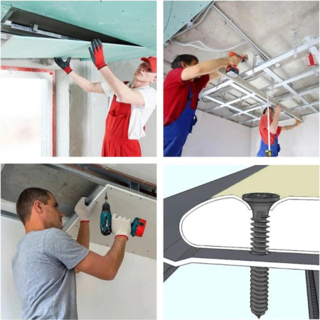 Surub gips-carton pentru metal, TN 3.5x25mm - KSGM-35025, Klimas Wkret-met [15]