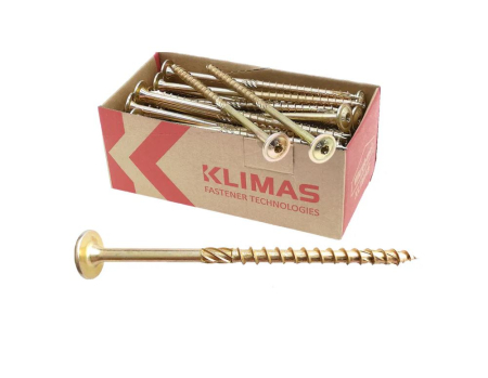 Surub pentru lemn TORX  8x120mm - WKCS-08120(50), Wrek-met KLIMAS [6]