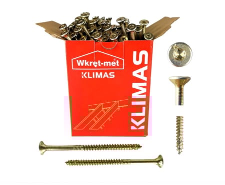 Surub pentru lemn TORX 8x360mm - WKCS-08360(50), Wrek-met KLIMAS [8]