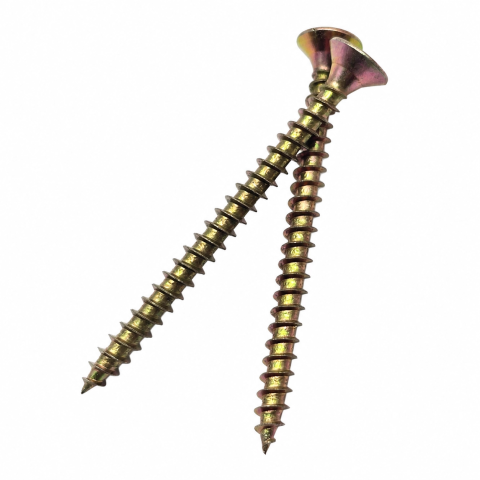 Surub UC, cap inecat 5x60 mm pentru lemn, PAL și OSB, 250 buc/cutie [6]