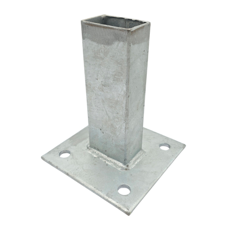 Stalpi gard - Talpa suport ZINCATA pt. fixare 55x34.5/125x125