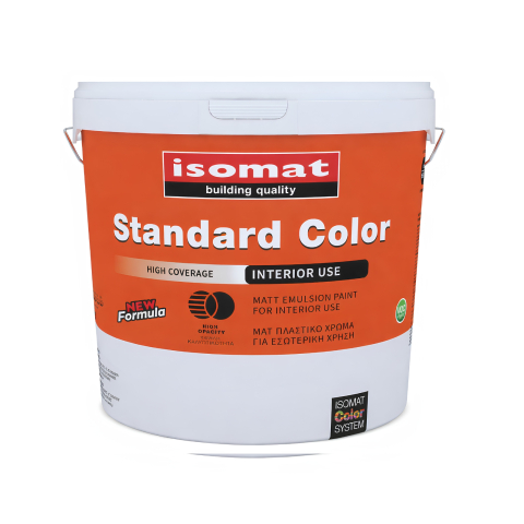 Finisaje si amenajari interioare - Vopsea lavabila interior Isomat Color Standard, alb, 15 l