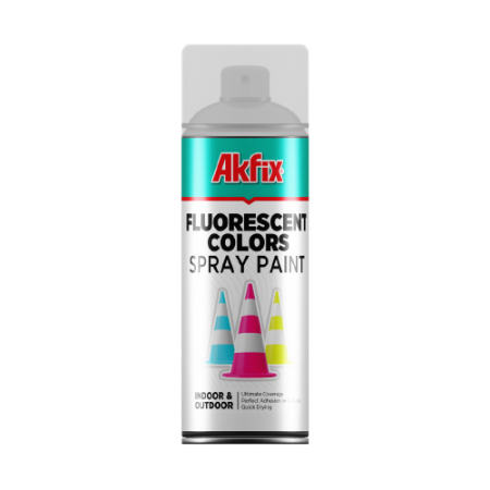 Spray vopsea - Vopsea spray albastru fluorescent AKFIX 400 ml