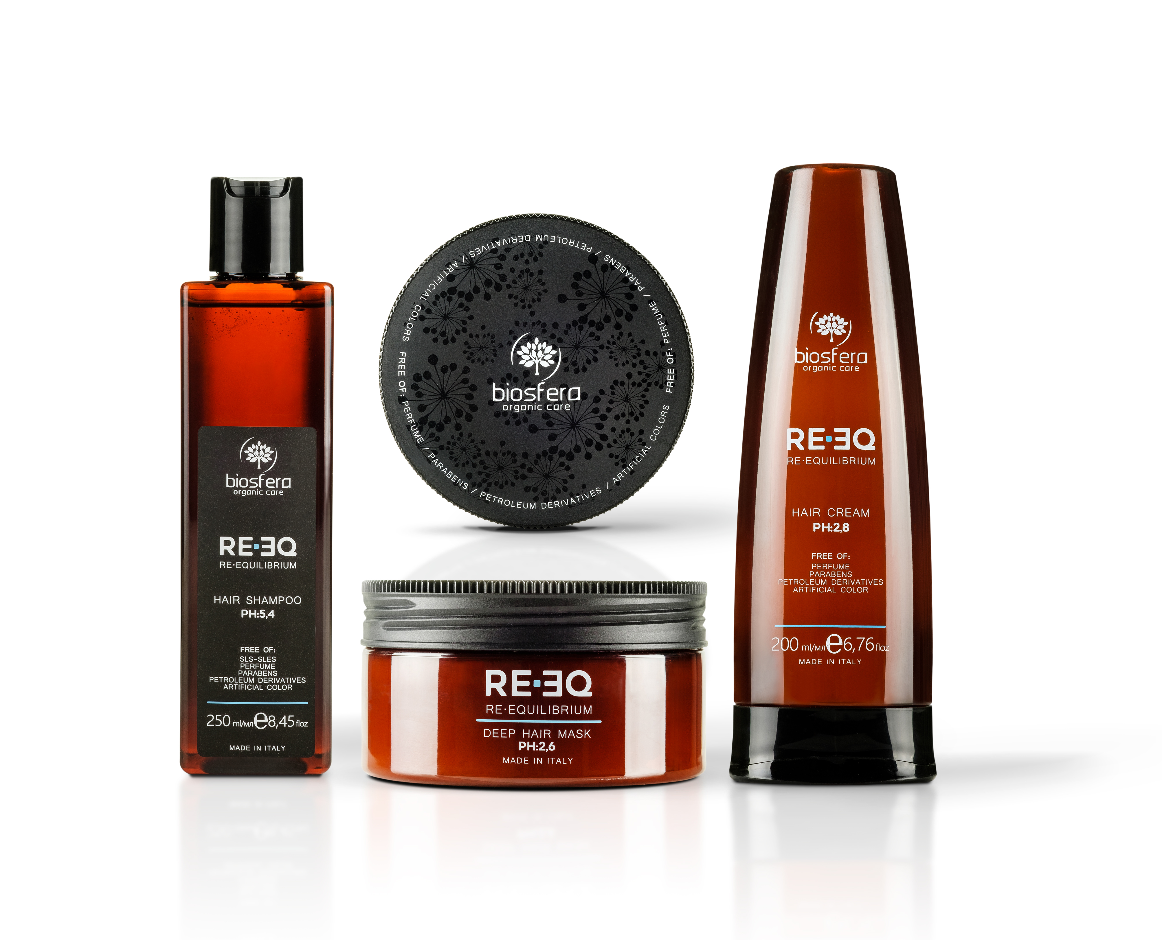 Tratamentul complet de hidratare pentru parul uscat si deshidratat- Biosfera Organic Care by Faipa
