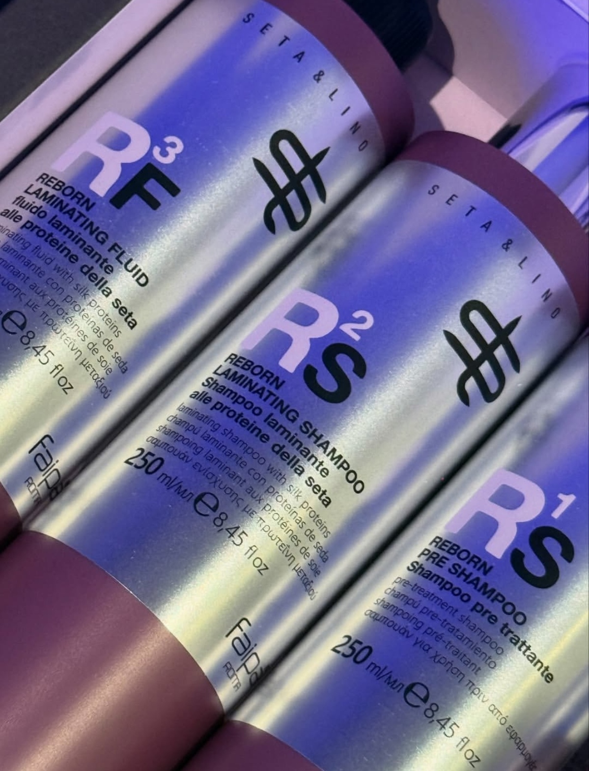 Tratamentul de intretinere REBORN Seta&Lino - secretul unui par reconstruit, sanatos si stralucitor