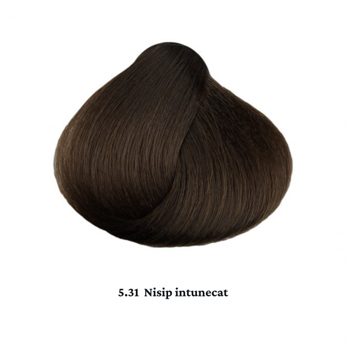 Vopsea de par permanenta profesionala - nuanta 5.31 nisip intunecat [2]