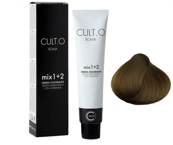 Vopsea de par permanenta profesionala - nuanta  6.3 blond inchis auriu (Cenusiu&Auriu)    60ml   mix 1+2 [1]