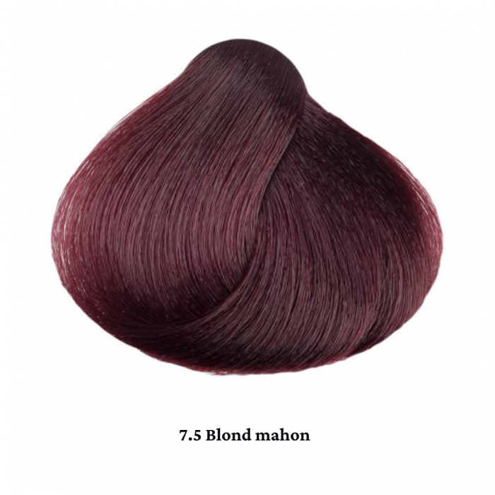 Vopsea de par permanenta profesionala - nuanta  7.5 Blond mahon 60ml   mix 1+2 [2]