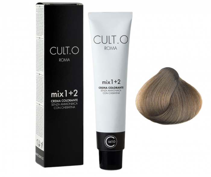 Vopsea de par permanenta profesionala - nuanta  9.1 blond foarte deschis cenusiu (Cenusiu&Auriu)    60ml   mix 1+2 [1]