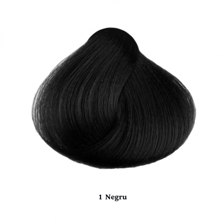 Vopsea de par permanenta profesionala - nuanta 1  negru 60 ml    mix  1+2 [1]