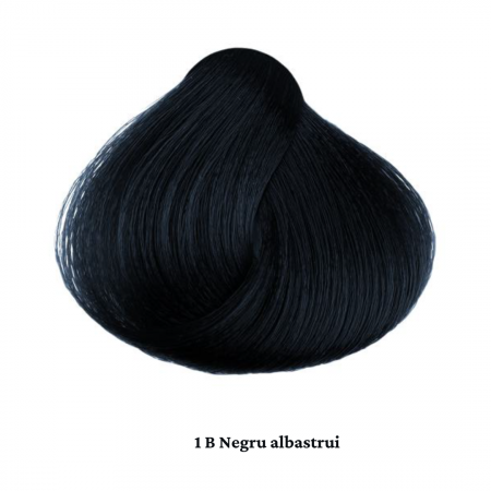 Vopsea de par permanenta profesionala - nuanta  1B  negru albastru [1]