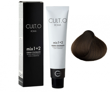 Produse pentru par linia Cult.O - Vopsea de par permanenta profesionala - nuanta 5.31 nisip intunecat