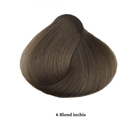 Vopsea de par permanenta profesionala - nuanta 6 blond inchis  60 ml   mix 1:2 [1]