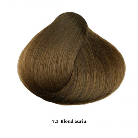Vopsea de par permanenta profesionala - nuanta  7.3 blond auriu (Cenusiu&Auriu)    60ml   mix 1+2 [1]