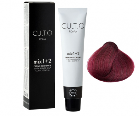 Produse pentru colorarea (vopsirea) parului - Vopsea de par permanenta profesionala - nuanta  Fucsia ( Speciale )  60ml   mix 1+2