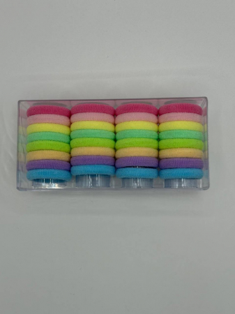 Elastice de păr - Set de elastice colorate