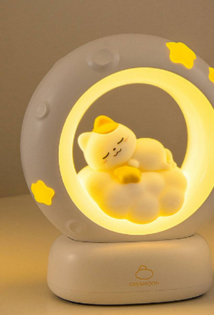 Lămpi de veghe - Lampă de veghe CAT & MOON