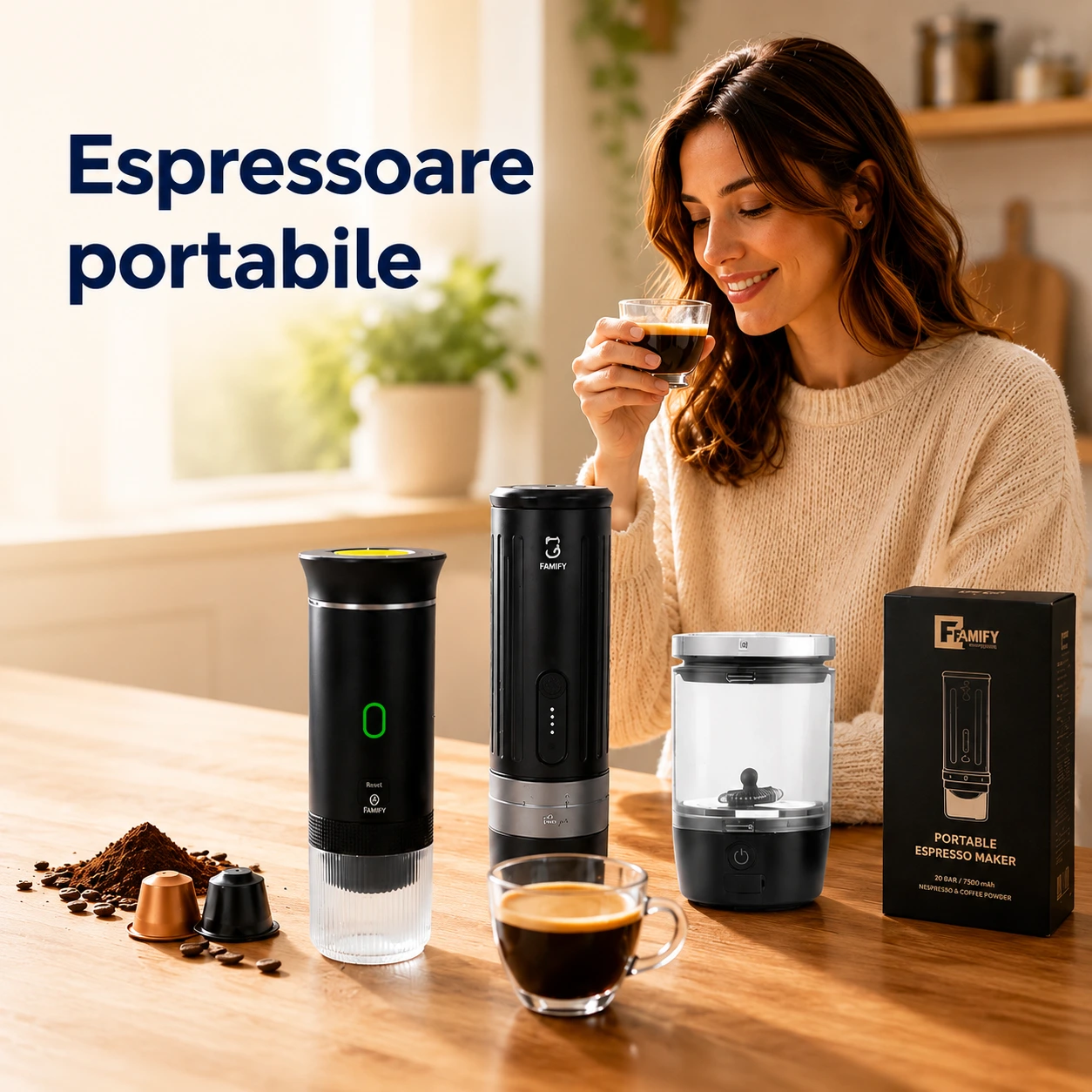 Espressoare portabile
