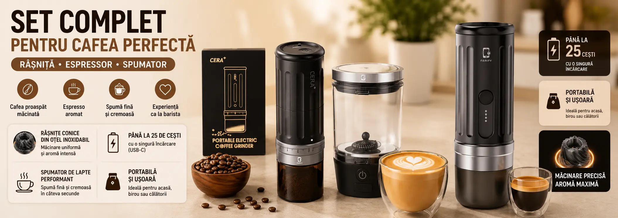 Espressoare portabile