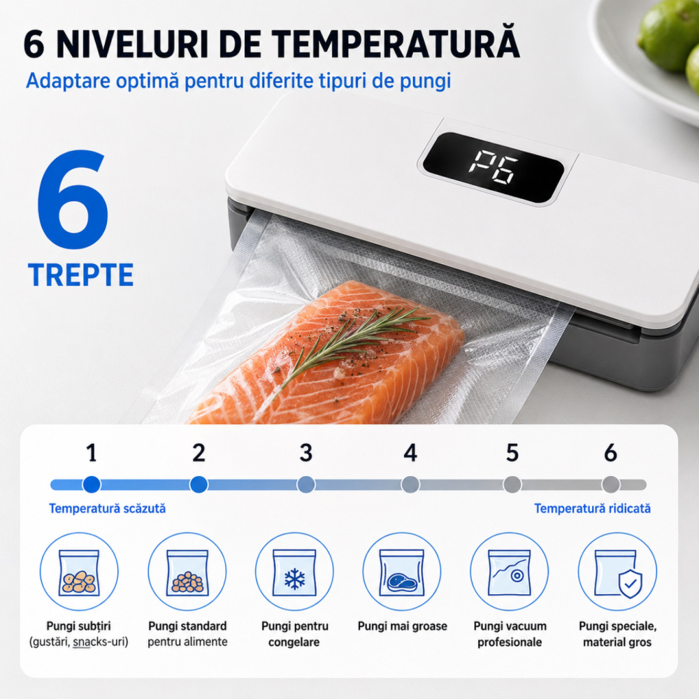 Aparat electric de sigilat pungi FAMIFY cu ecran LED și USB-C [4]