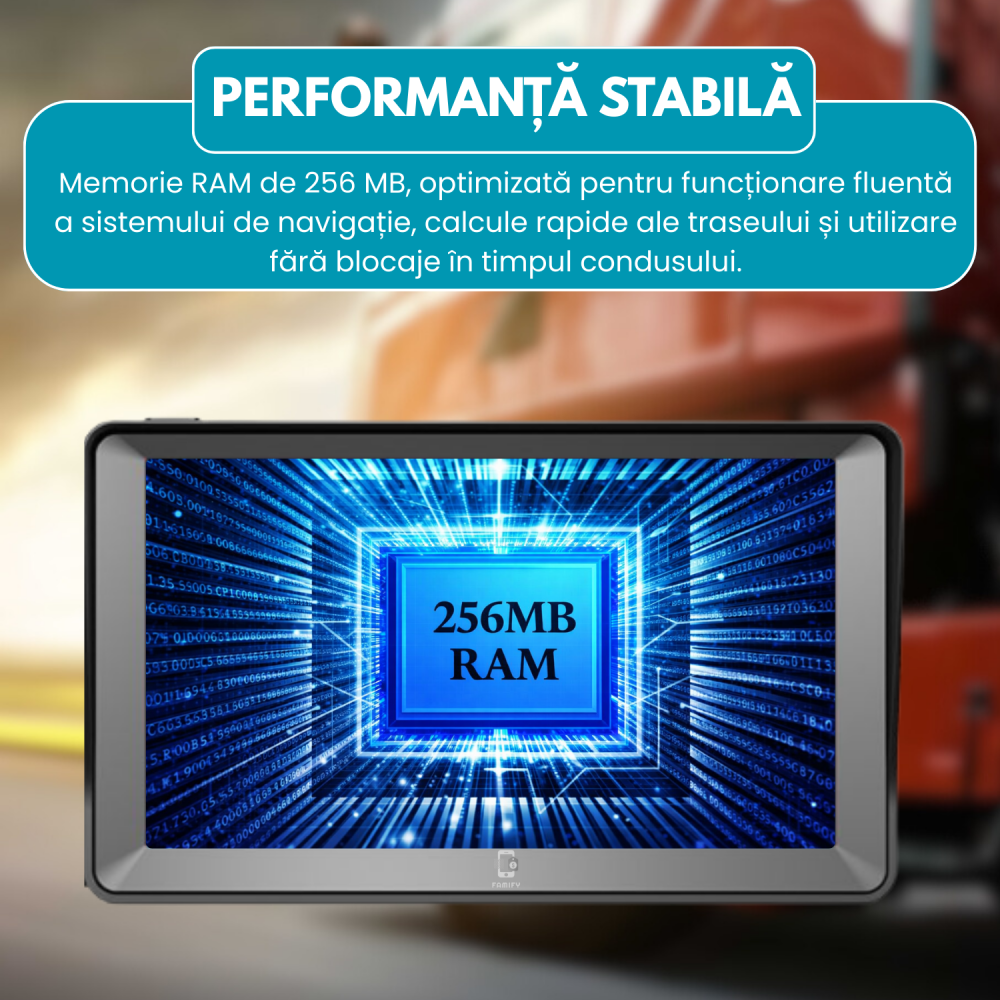 GPS Auto 7 Inch X30 – Hartă Europa, Actualizări Gratis, Ghidare Vocală, Camioane & Autoturisme [6]