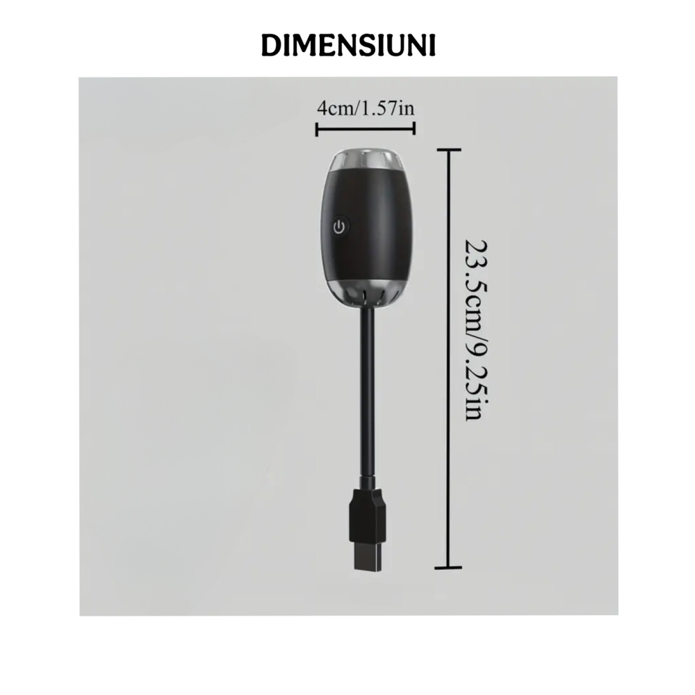 Proiector USB Calea Lactee cu braț flexibil 360° [12]