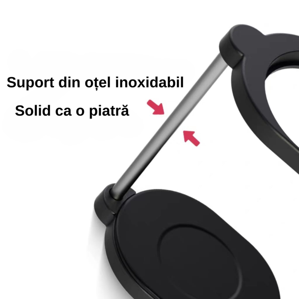 Stand portabil pentru espressor portabil FAMIFY, suport detașabil din inox 304, compact, stabil, negru [3]