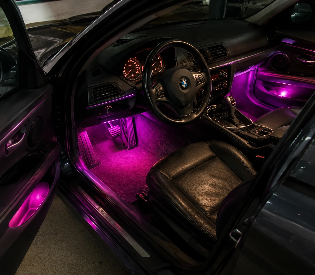 Accesorii Auto - Set Lumini Ambientale Auto Wireless Famify – 2 Bucăți