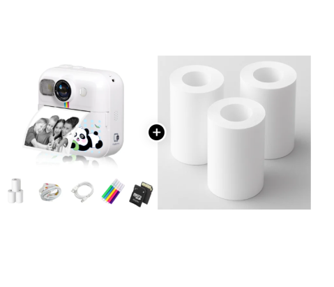 Cameră alb + 2 seturi role [0]