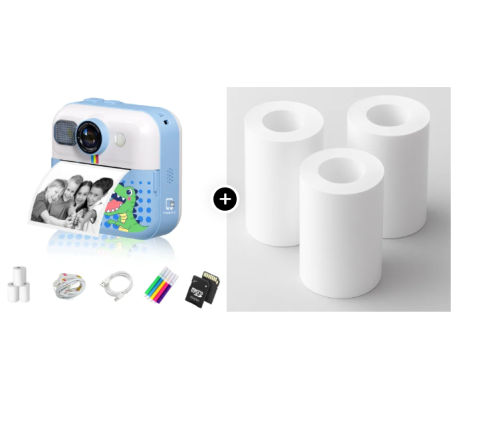 Cameră albastru + 2 seturi role [0]