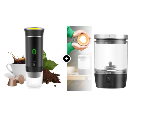 Pachet Start — Espressor + Spumător lapte [0]