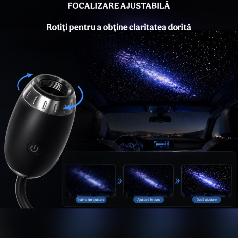 Proiector USB Calea Lactee cu braț flexibil 360° [7]