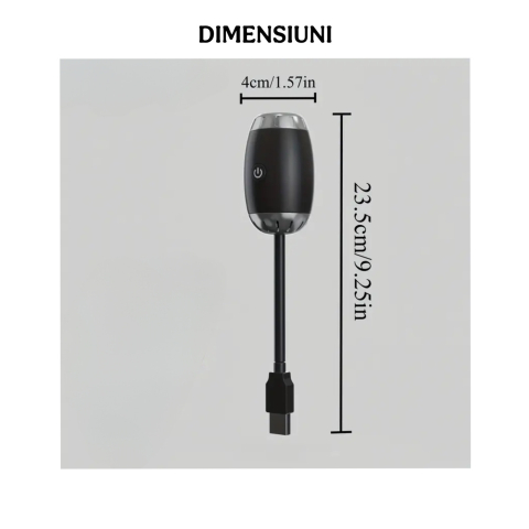 Proiector USB Gaură Neagră cu braț flexibil 360° [11]