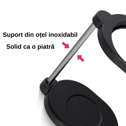 Stand portabil pentru espressor portabil FAMIFY, suport detașabil din inox 304, compact, stabil, negru [2]