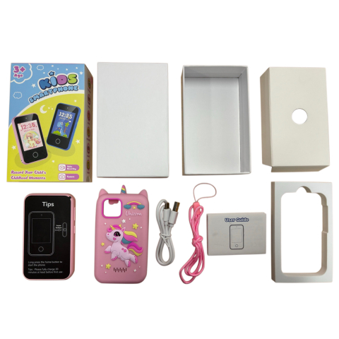 Telefon Inteligent Copii Unicorn Roz cu Camera si Jocuri [13]