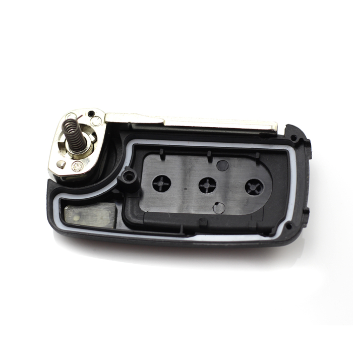Audi A8 - Carcasă cheie tip briceag cu 3 butoane, fără buton de panică - CARGUARD [4]