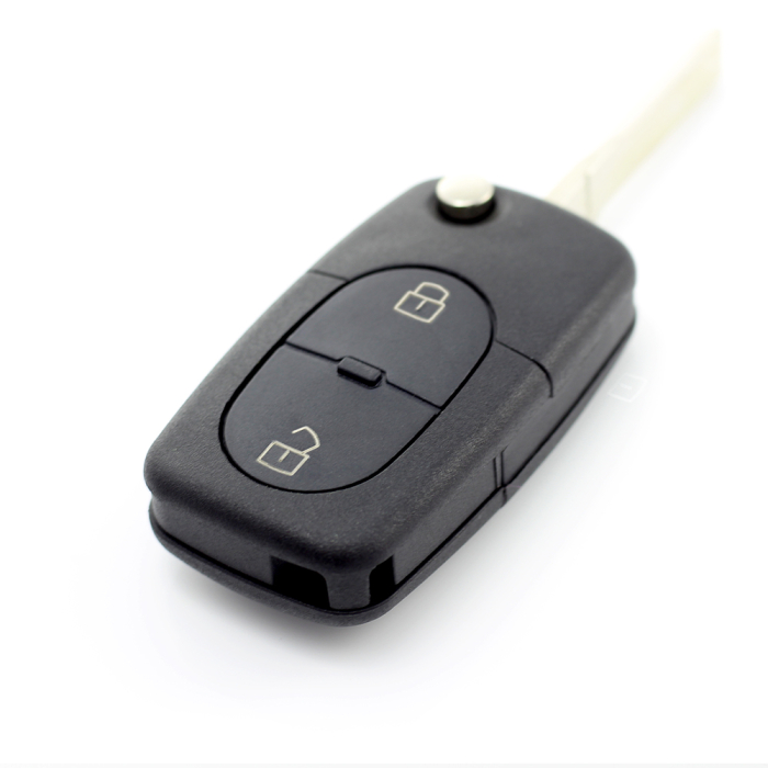 Audi - carcasă cheie tip briceag, cu 2 butoane - CARGUARD [3]