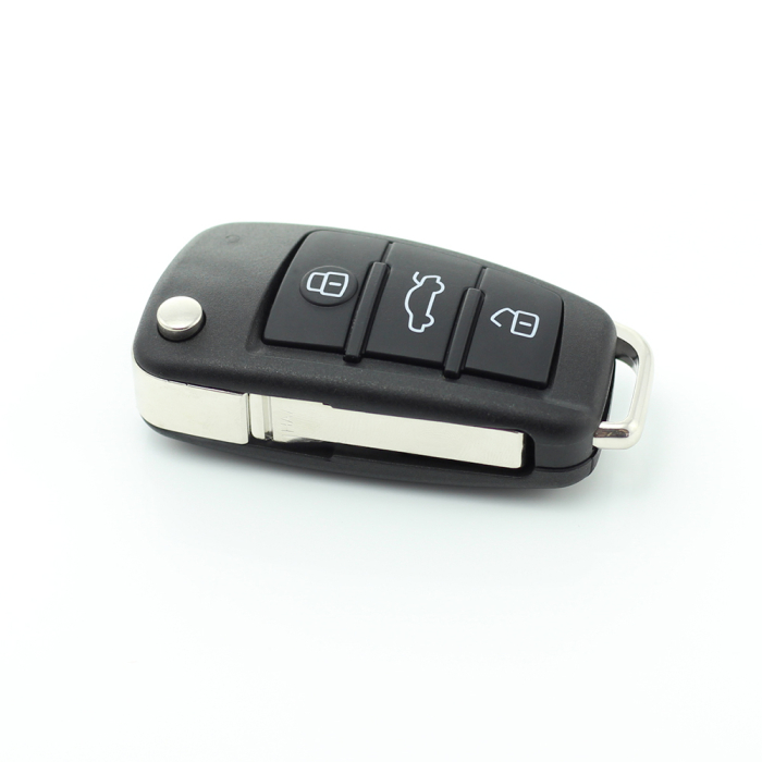 Audi - model nou - carcasă cheie tip briceag, cu 3 butoane - CARGUARD [5]