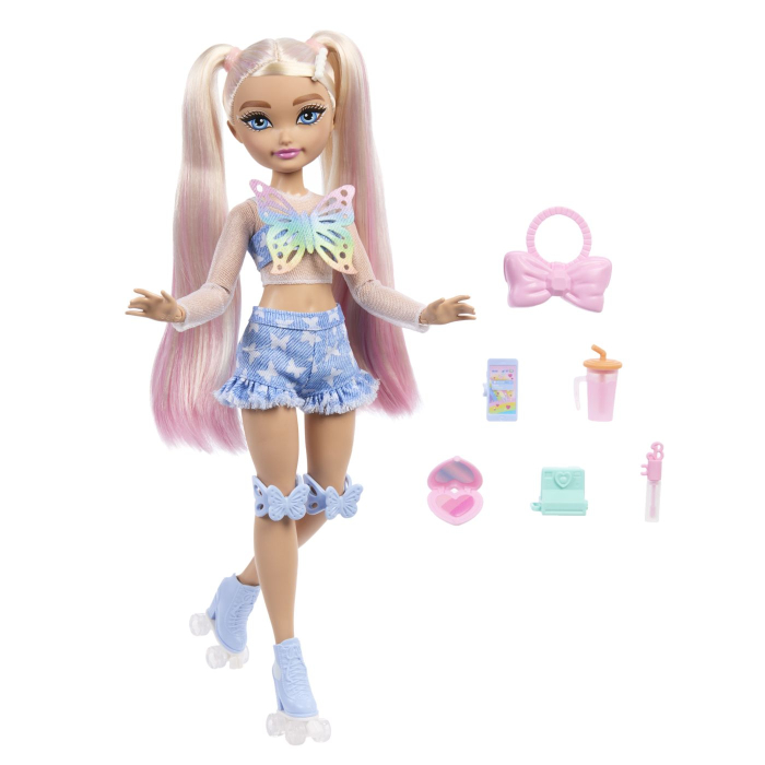 BARBIE DREAM BESTIES PAPUSA BARBIE PETRECERE PE ROLE [2]