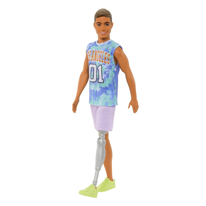 BARBIE PAPUSA BAIAT FASHIONISTAS SATEN CU UN PICIOR CU PROTEZA [3]