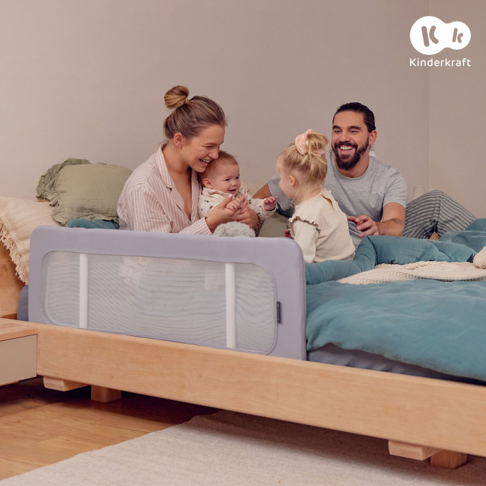 BARIERA DE PAT KINDERKRAFT GUARD AND DREAM LIGHT GREY [5]