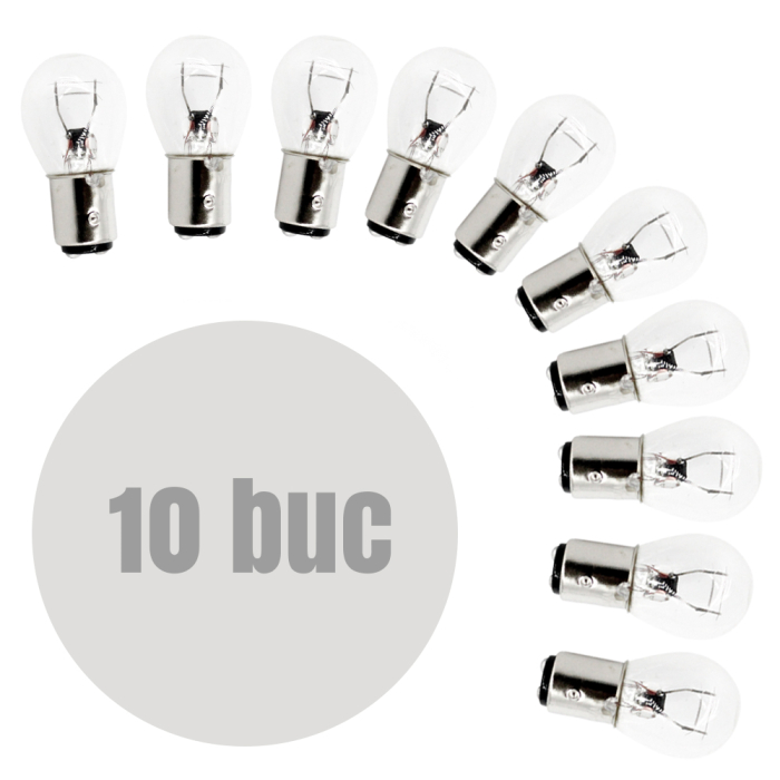 Bec auto P21/5W-  BAY15d  12V 21/5W - set de 10 - CARGUARD [1]