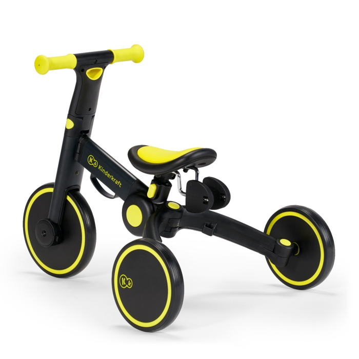 BICICLETA DE ECHILIBRU / TRICICLETA KINDERKRAFT 4TRIKE, BLACK VOLT [9]