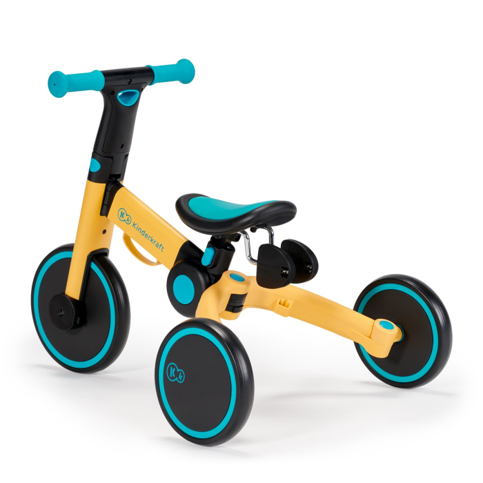 BICICLETA DE ECHILIBRU / TRICICLETA KINDERKRAFT 4TRIKE, PRIMROSE YELLOW [7]
