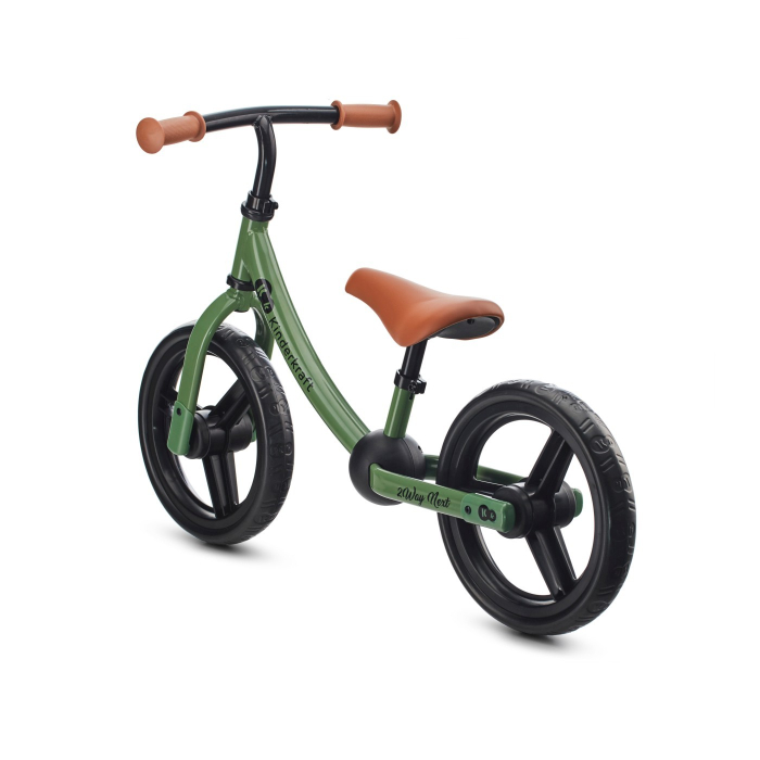 BICICLETA FARA PEDALE, KINDERKRAFT - 2WAY NEXT, PORTOCALIU, 12INCH, LIGHT GREEN [4]
