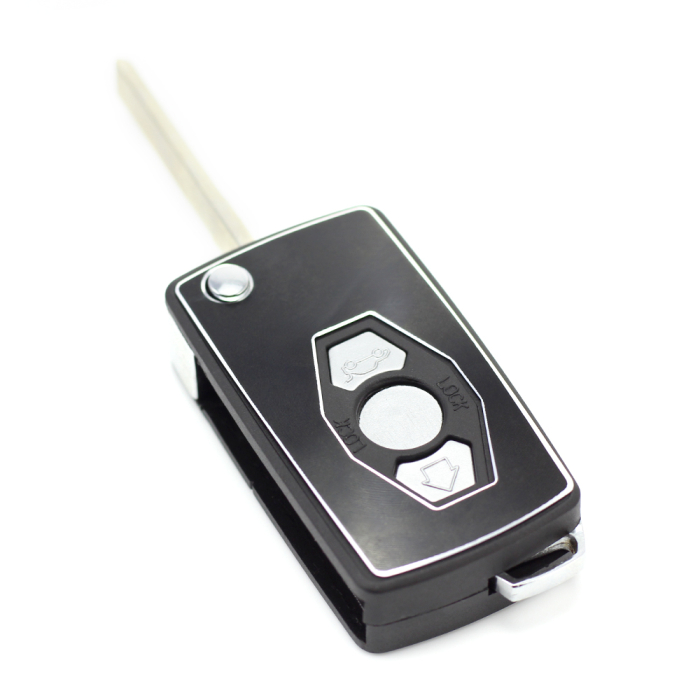 BMW - Carcasă cheie tip briceag, cu 3 butoane - CARGUARD [3]